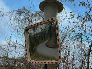 Aufgang zum Skulpturenpark Waldfrieden Wuppertal