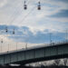 Seilbahn über den Rhein in Köln
